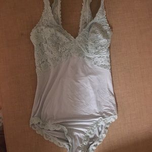 Aerie mint body suit size M
